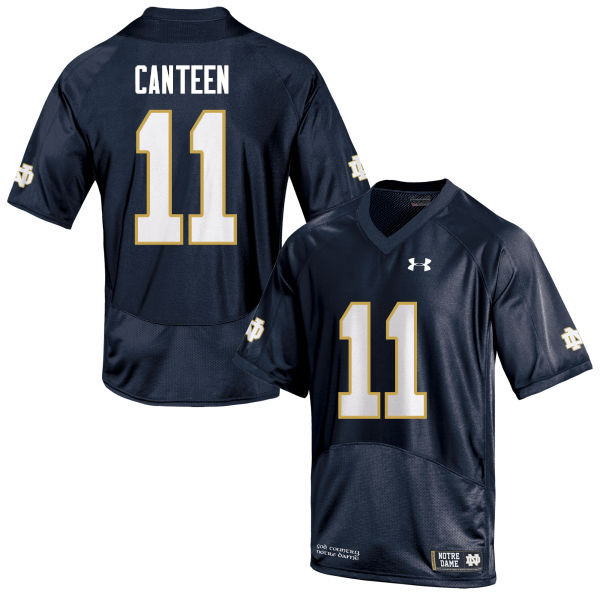 Men #11 Freddy Canteen Notre Dame Fighting Irish College Football Jerseys Sale-Navy - Click Image to Close